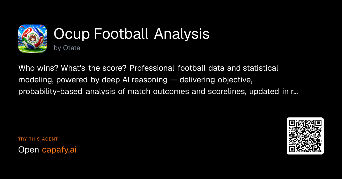 Ocup Football Analysis - Capafy